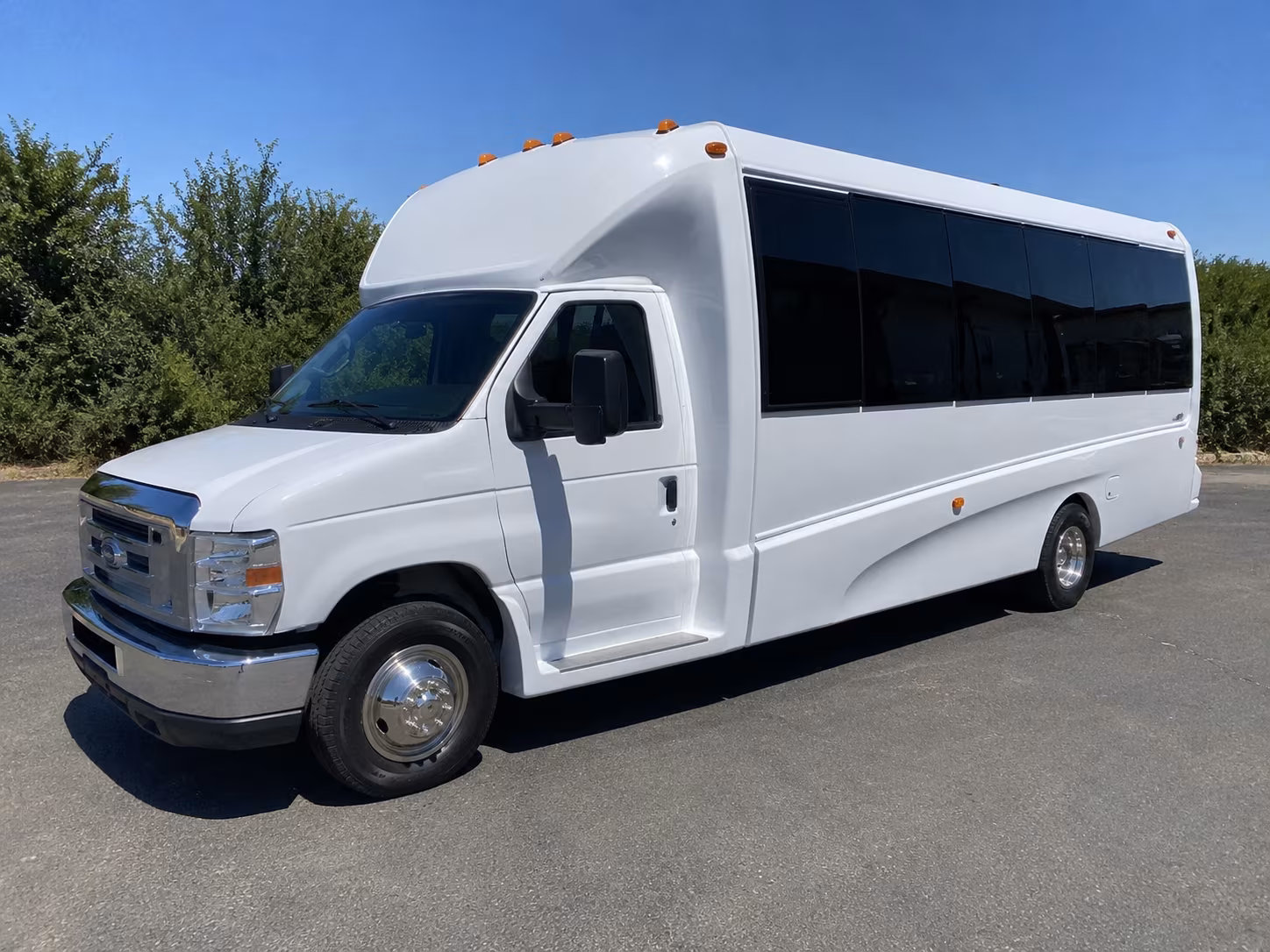 Passenger seating aboard a party bus rental serving Hialeah