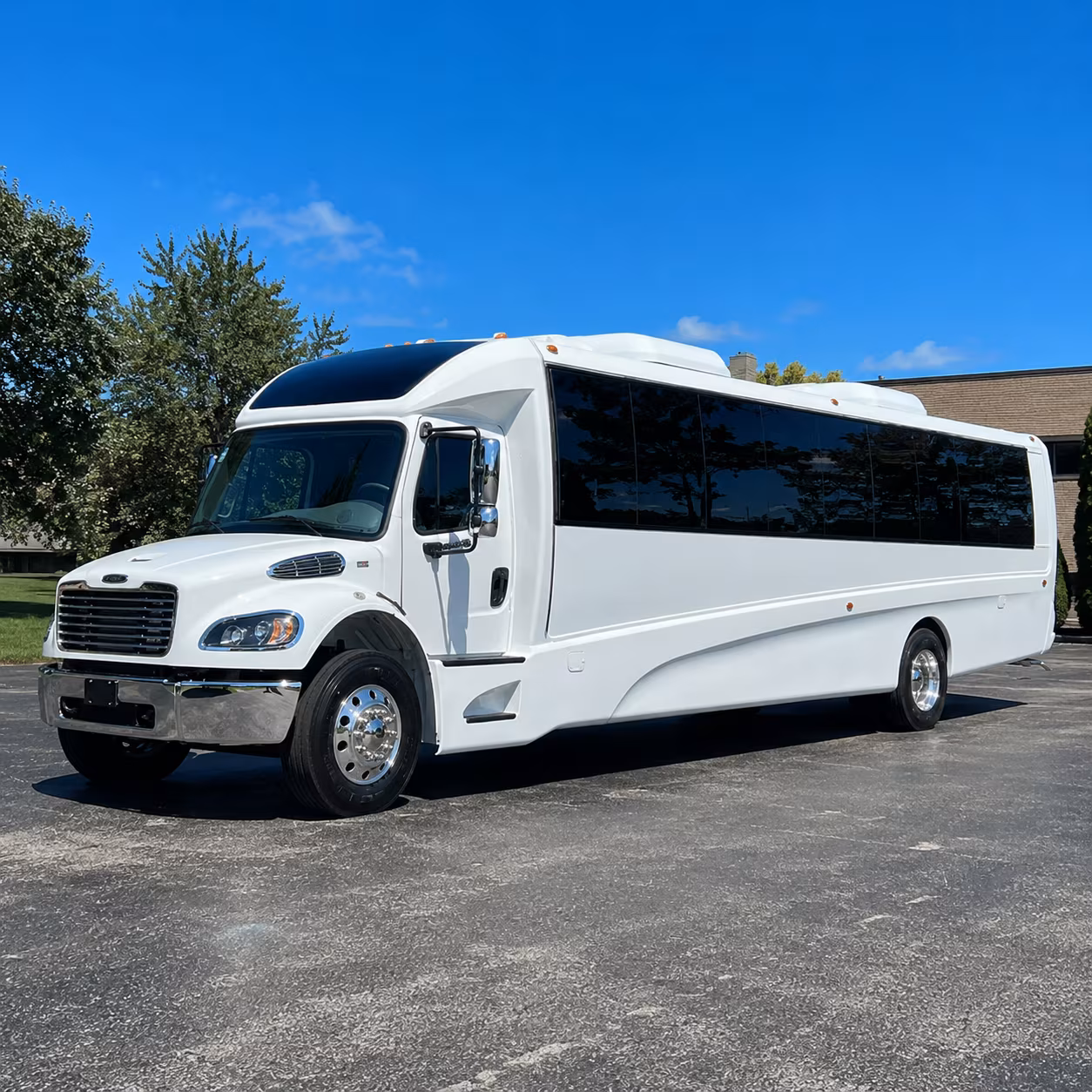 Hialeah Airport Shuttle & Transportation party bus exterior