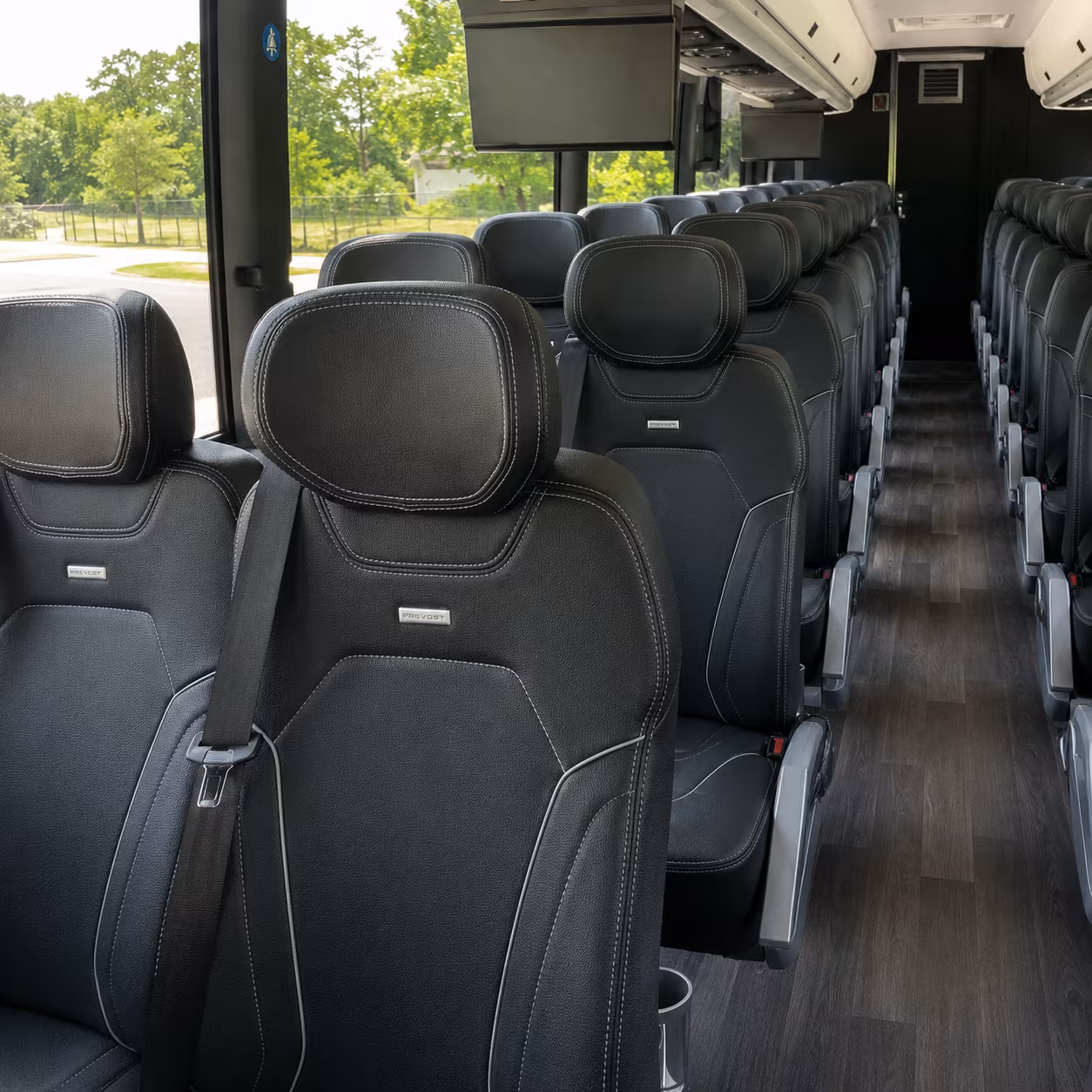 Hialeah Airport Shuttle & Transportation party bus exterior