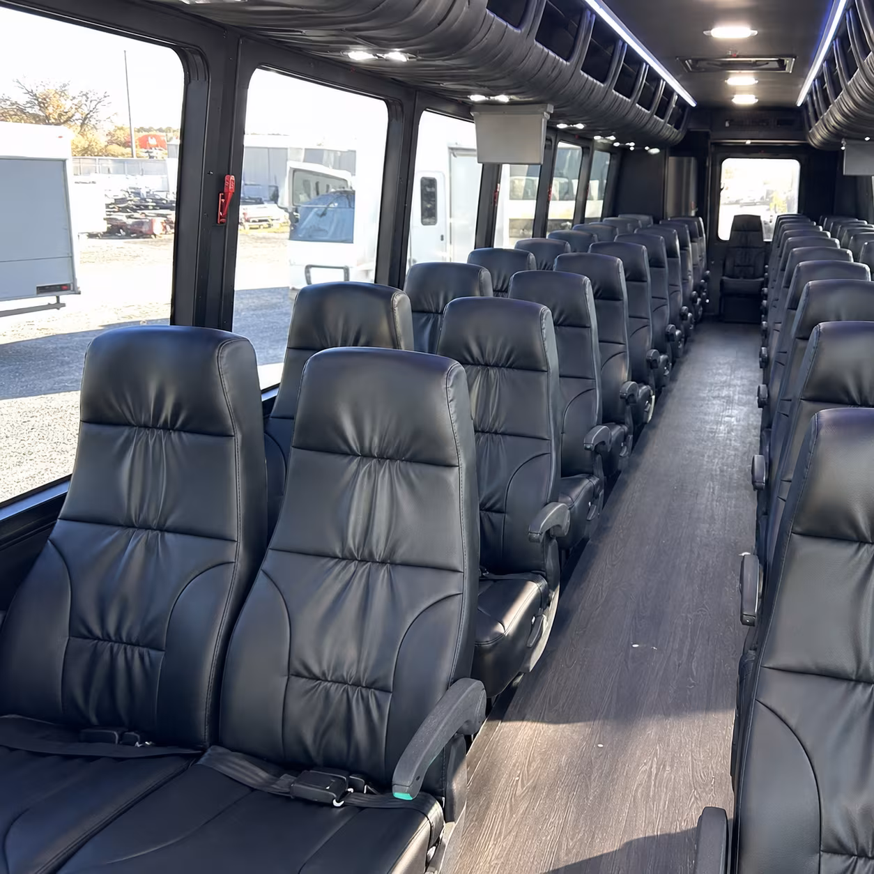 Hialeah Airport Shuttle & Transportation onboard seating