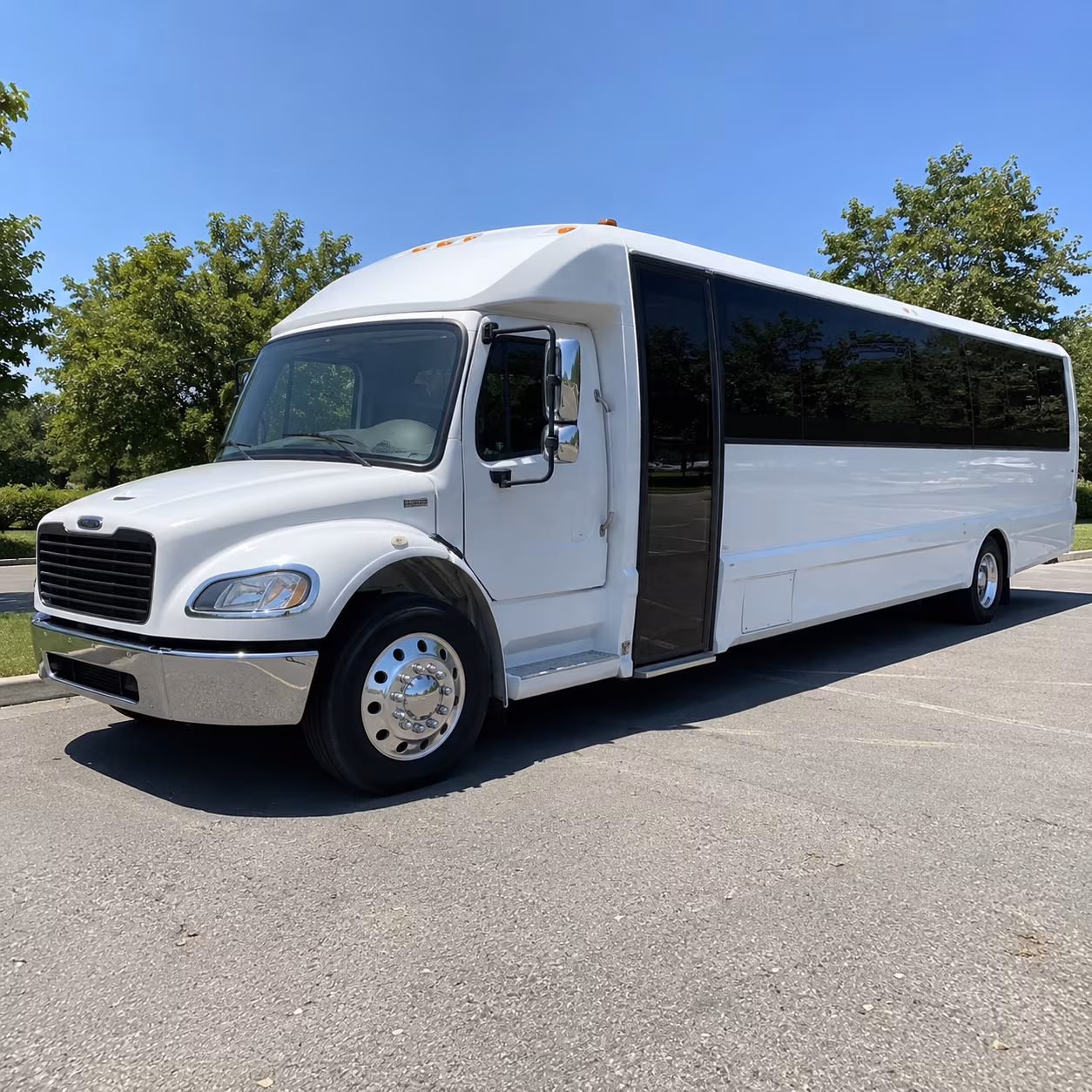 Hialeah Airport Shuttle & Transportation party bus exterior
