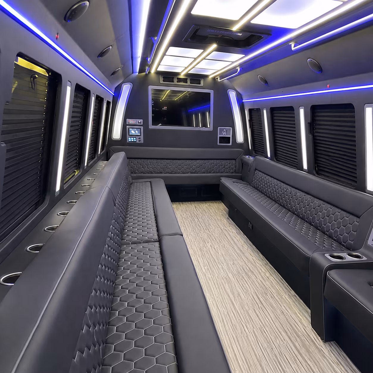 Hialeah Concert & Music Festival Transportation party bus exterior