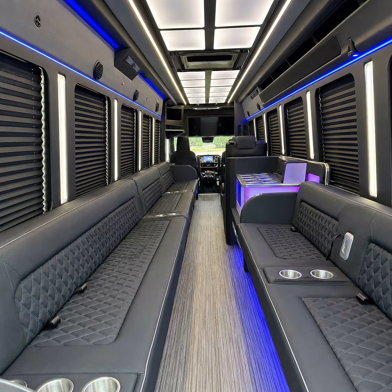 Hialeah Concert & Music Festival Transportation onboard seating