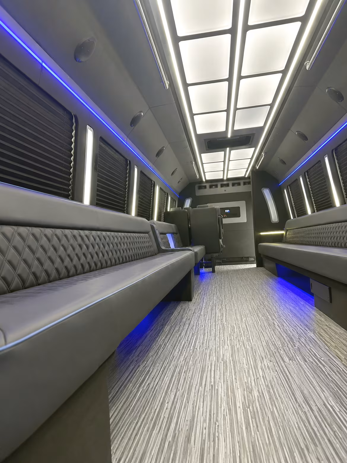Hialeah Concert & Music Festival Transportation party bus interior