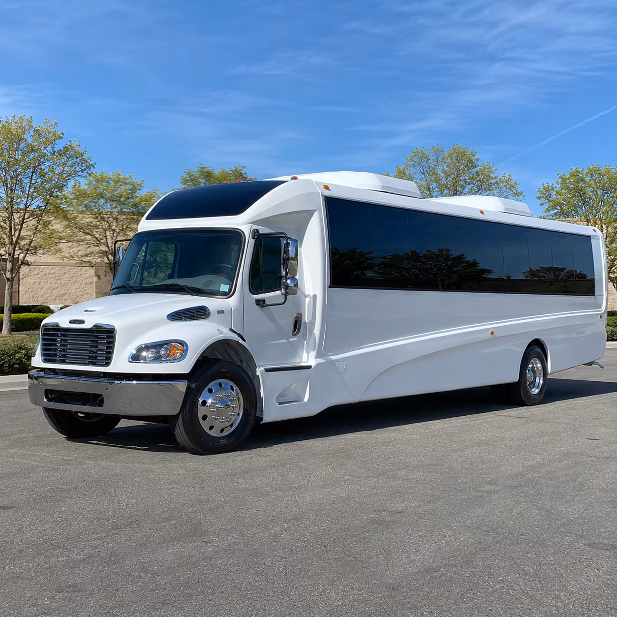 Hialeah Corporate Transportation party bus exterior