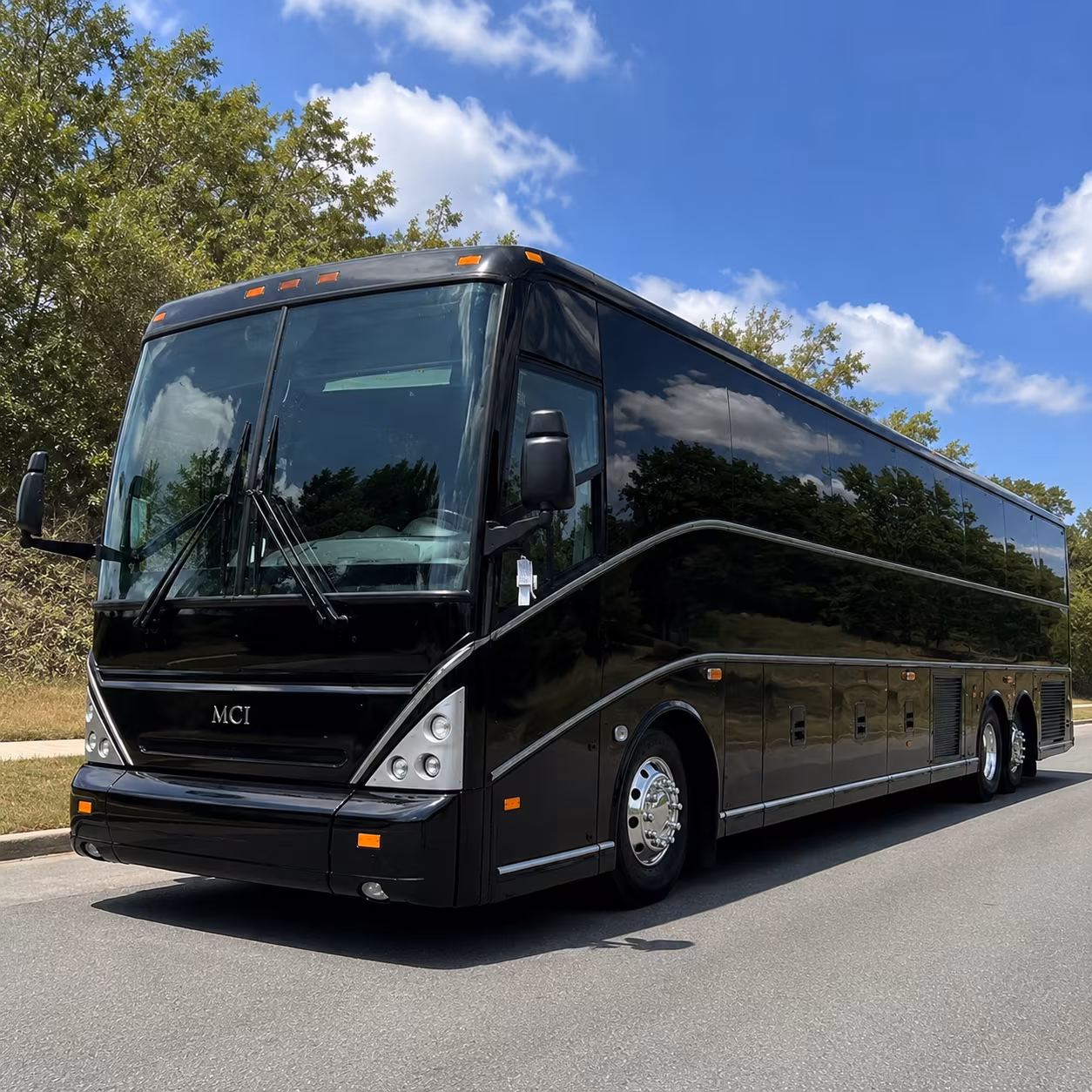 Hialeah Corporate Transportation party bus exterior