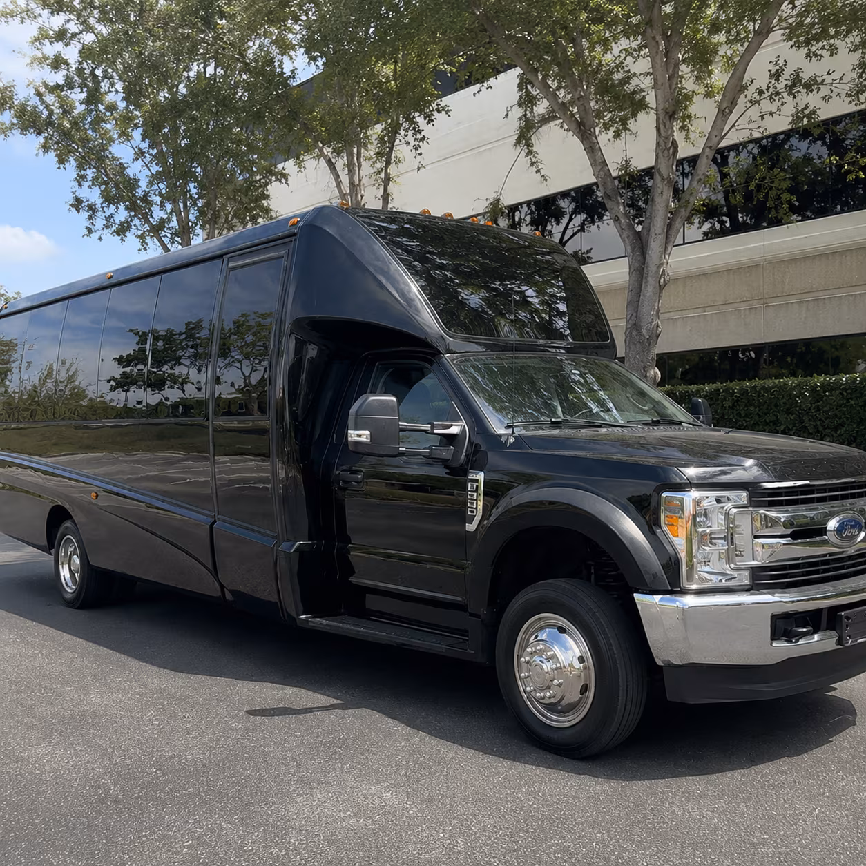 Hialeah Private Event Transportation party bus exterior