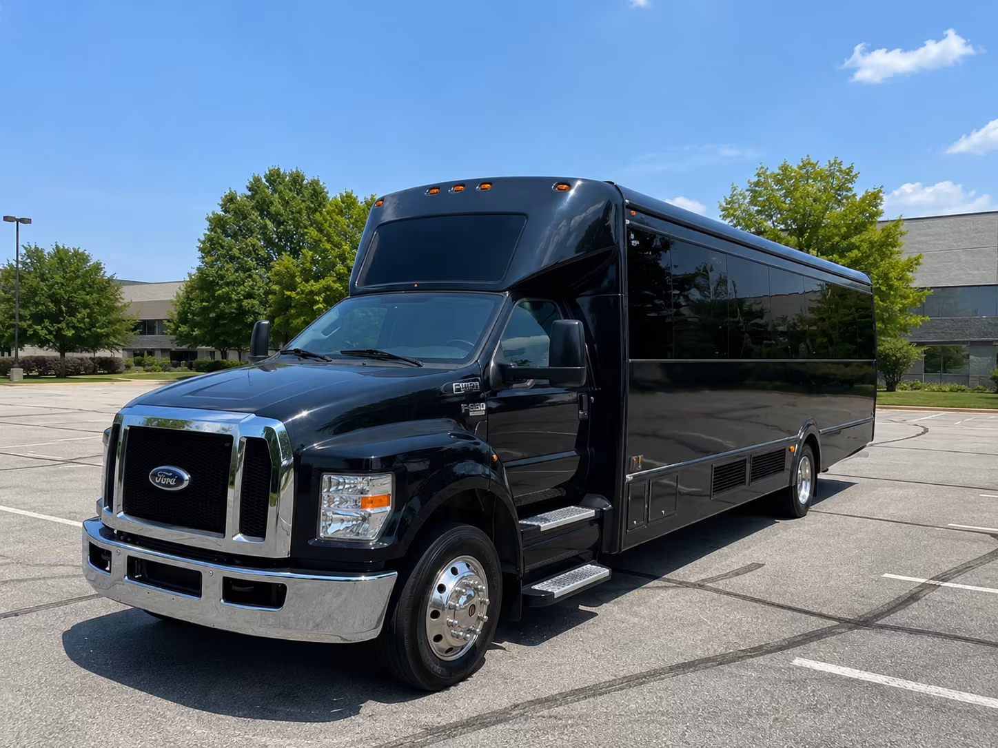 Hialeah Private Event Transportation party bus interior