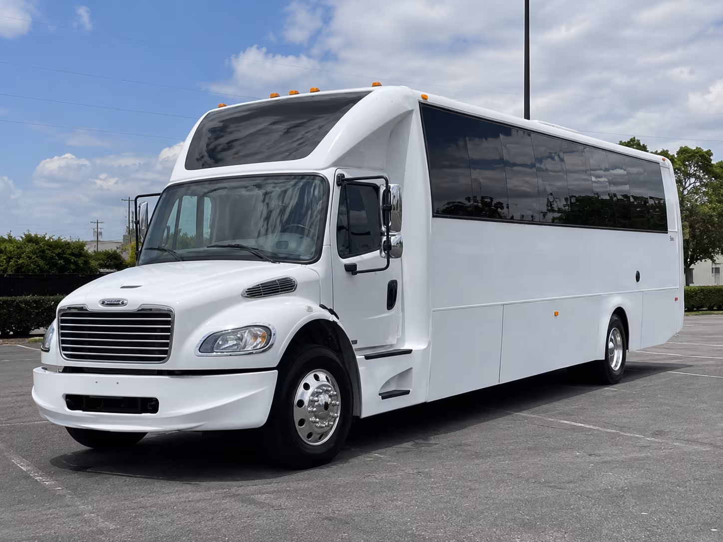 Hialeah Prom & Homecoming Transportation party bus exterior
