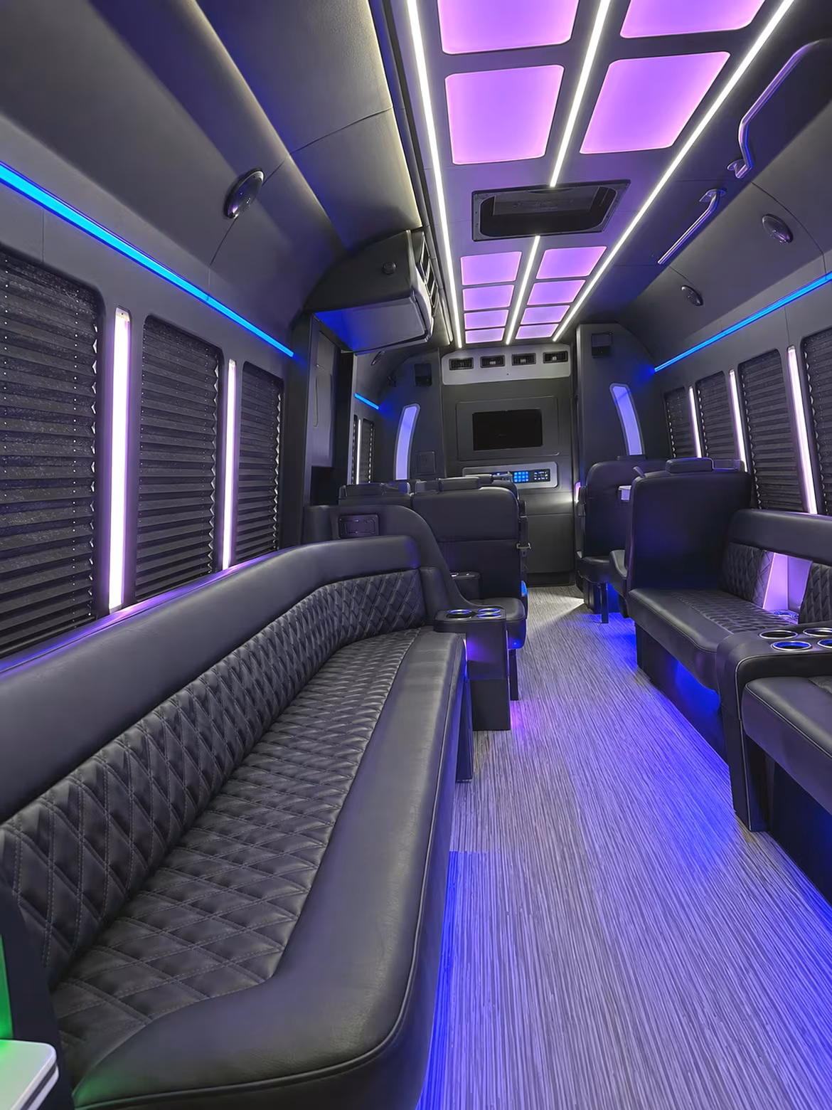 Hialeah Prom & Homecoming Transportation onboard seating