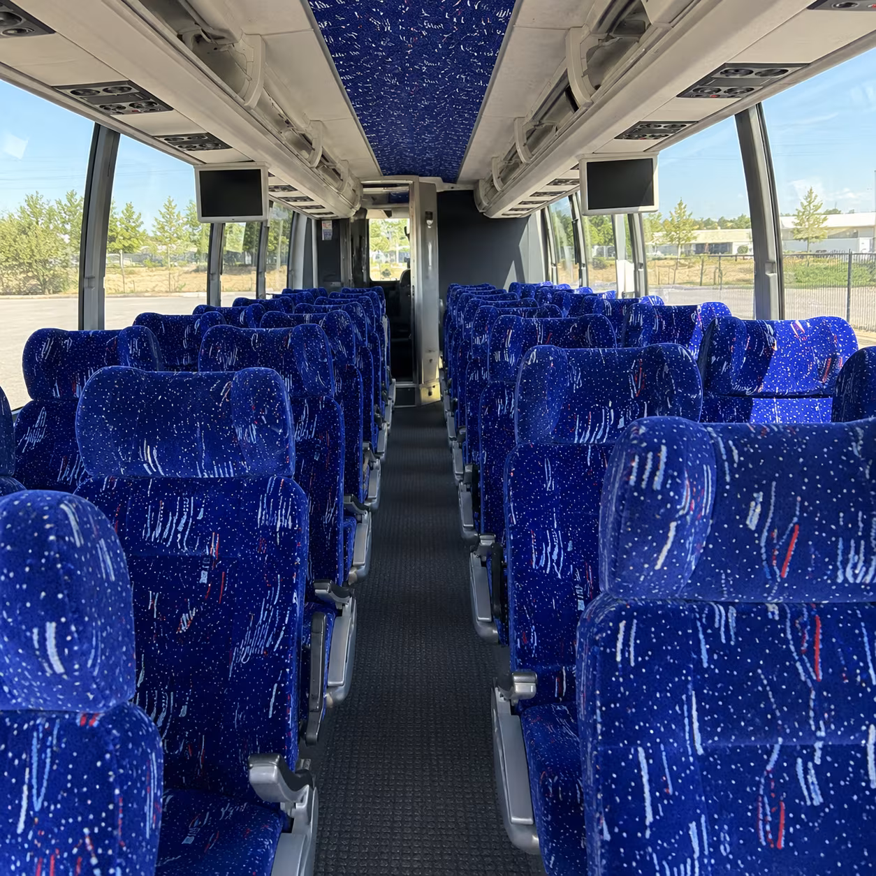 Hialeah School Event Transportation party bus exterior