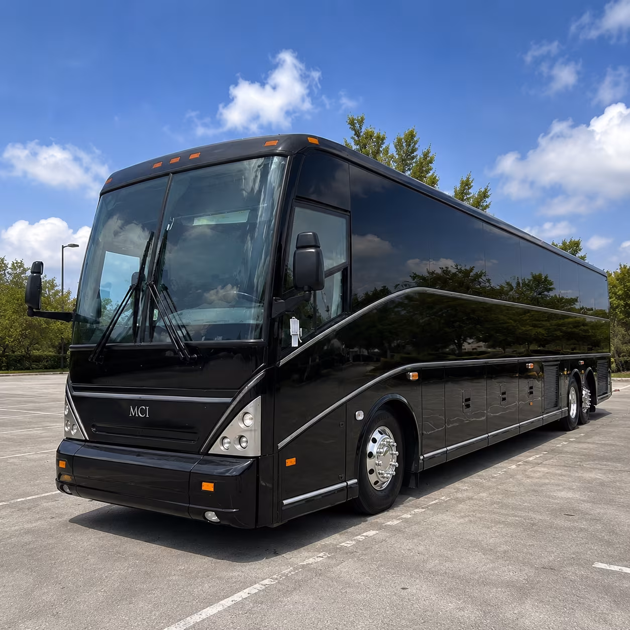Hialeah School Event Transportation party bus interior