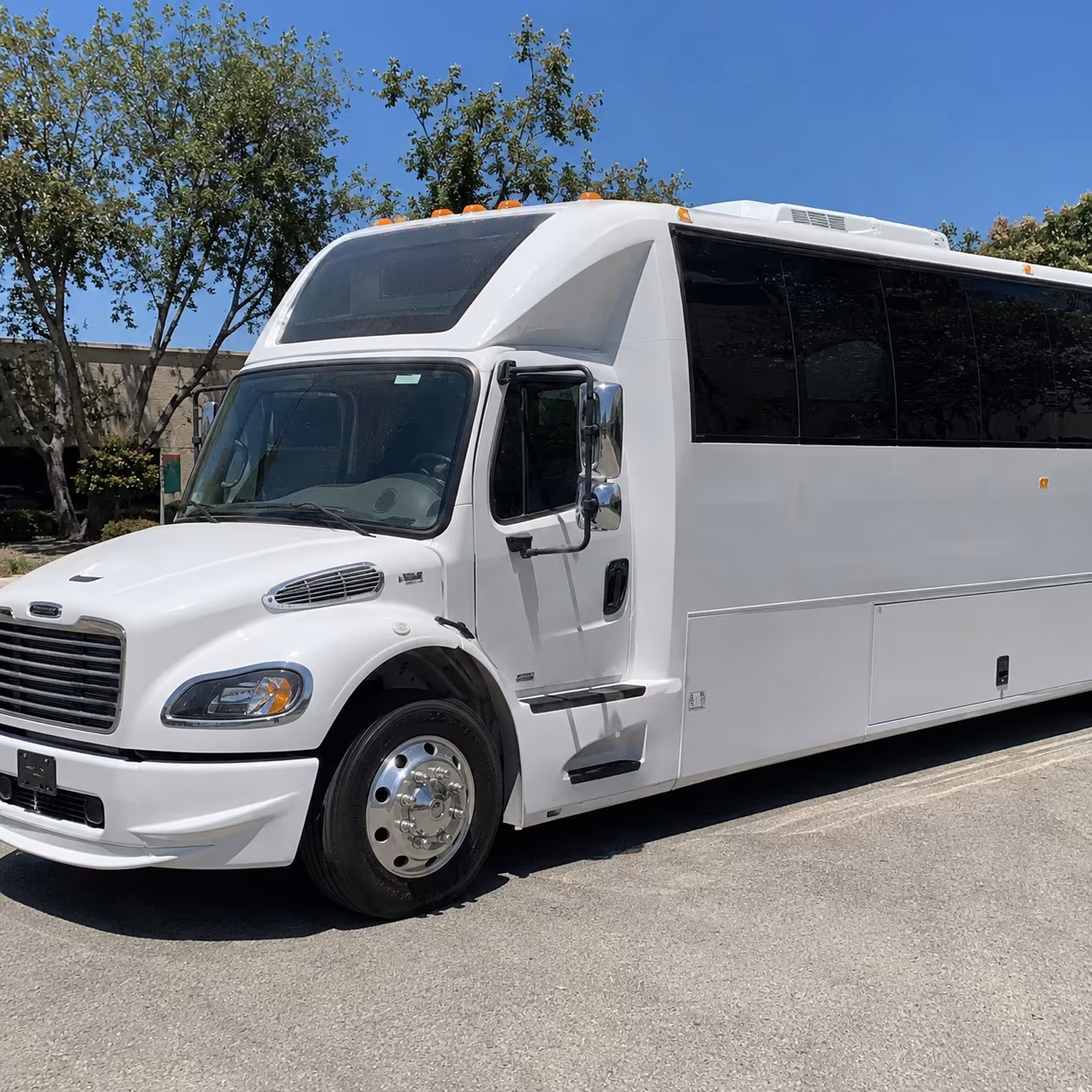Hialeah Sporting Event Transportation party bus exterior
