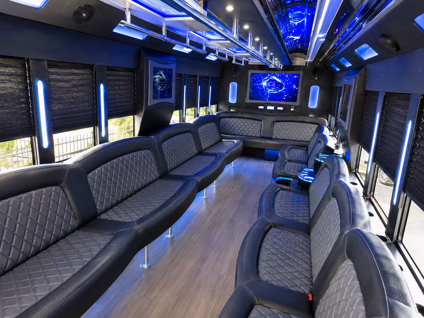 Hialeah Winery Tour & Pub Crawl Transportation party bus exterior