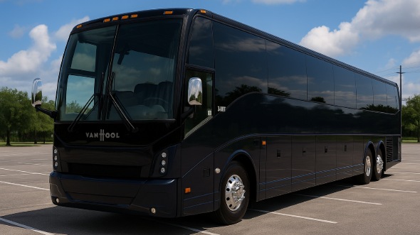 Exterior of Charter Bus Company Pembroke Pines's 50 Passenger Party Bus in Pembroke Pines