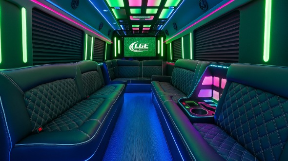 miami gardens 20 passenger party bus